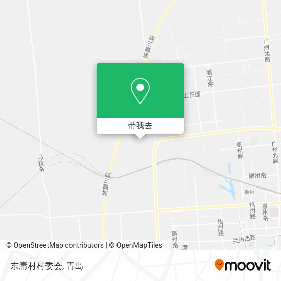 东庸村村委会地图