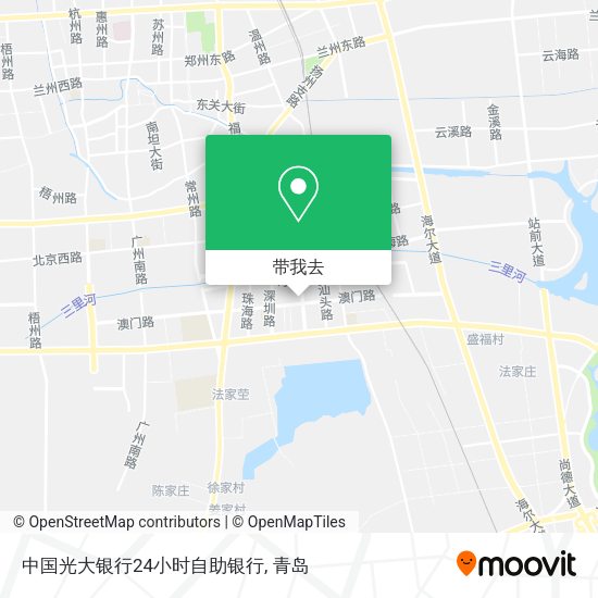 中国光大银行24小时自助银行地图