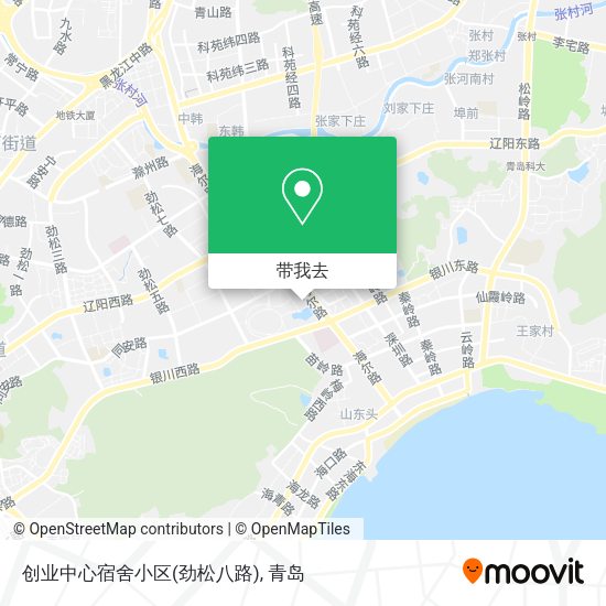 创业中心宿舍小区(劲松八路)地图