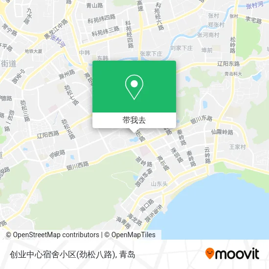 创业中心宿舍小区(劲松八路)地图