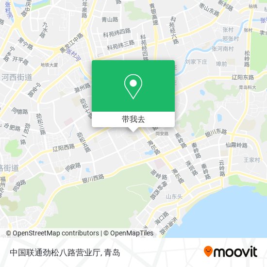 中国联通劲松八路营业厅地图