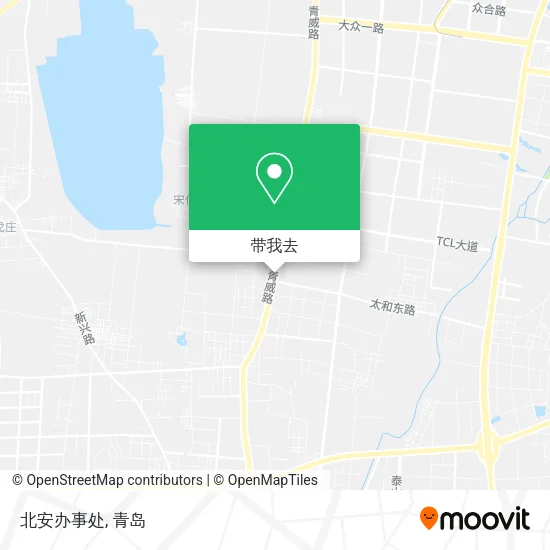 北安办事处地图