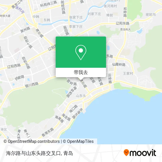 海尔路与山东头路交叉口地图