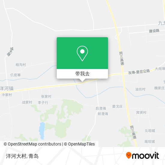 洋河大村地图