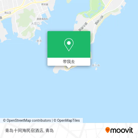 青岛十间海民宿酒店地图