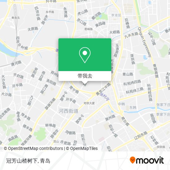 冠芳山楂树下地图