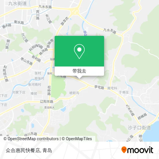 众合惠民快餐店地图