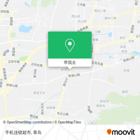 手机连锁超市地图