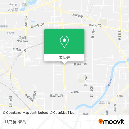 城马路地图