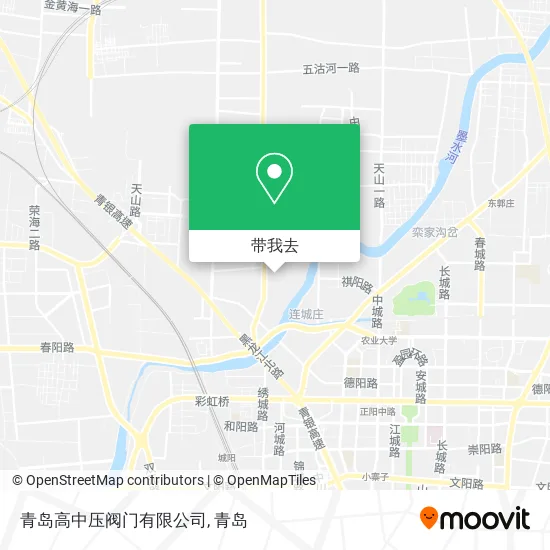 青岛高中压阀门有限公司地图