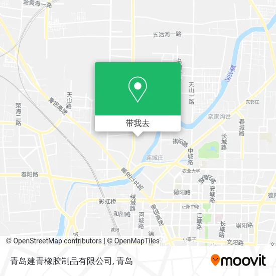 青岛建青橡胶制品有限公司地图