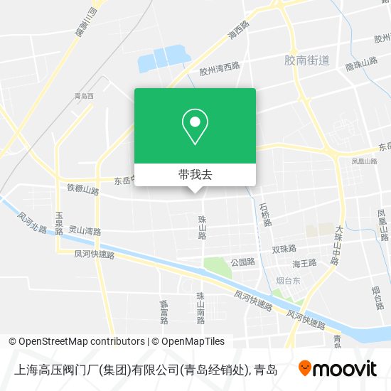 上海高压阀门厂(集团)有限公司(青岛经销处)地图
