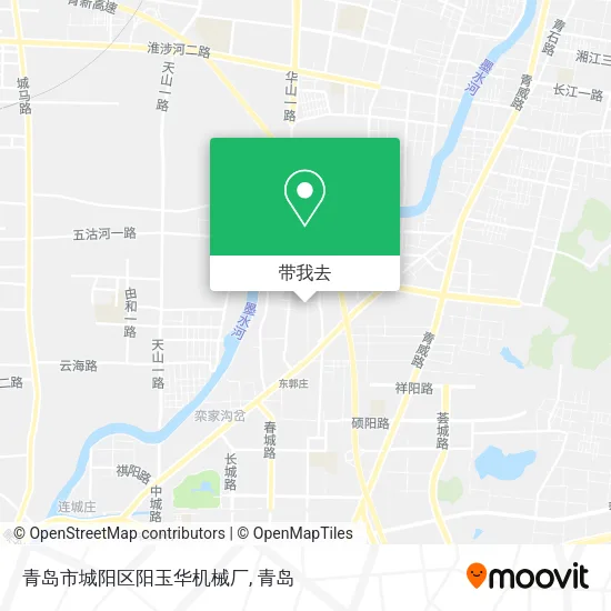 青岛市城阳区阳玉华机械厂地图