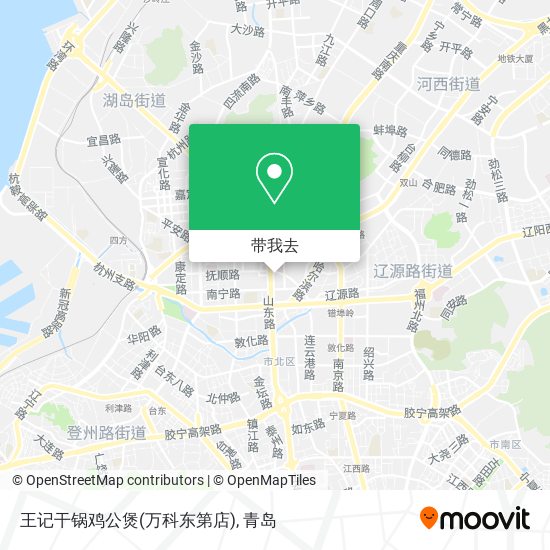 王记干锅鸡公煲(万科东第店)地图