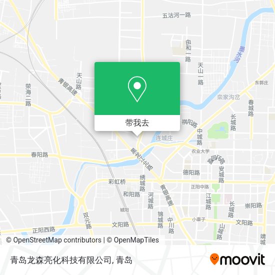 青岛龙森亮化科技有限公司地图