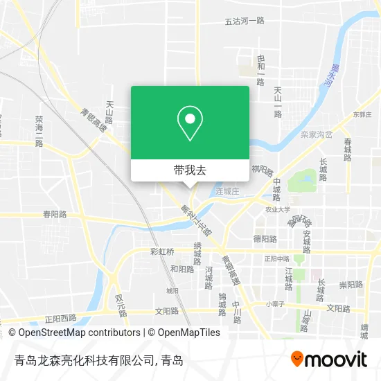 青岛龙森亮化科技有限公司地图