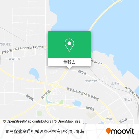青岛鑫盛享通机械设备科技有限公司地图