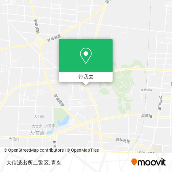 大信派出所二警区地图