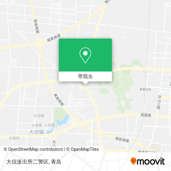 大信派出所二警区地图