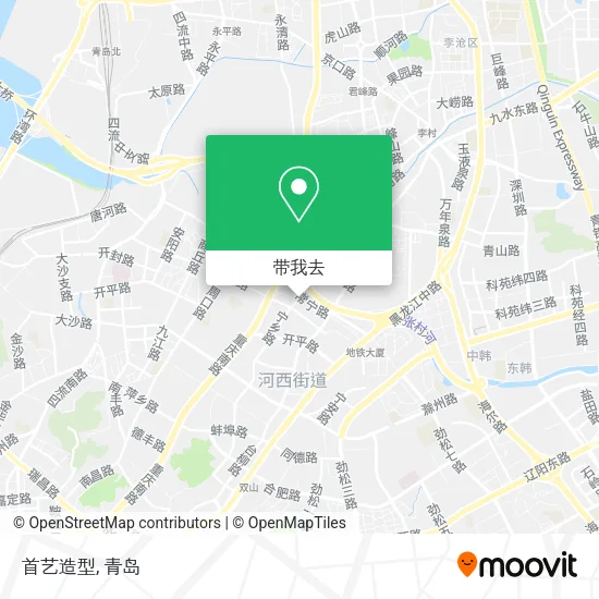 首艺造型地图