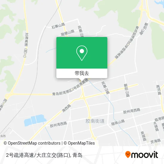 2号疏港高速/大庄立交(路口)地图