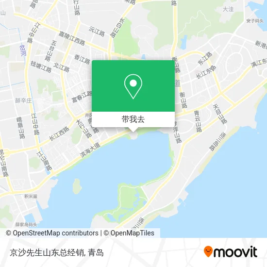京沙先生山东总经销地图