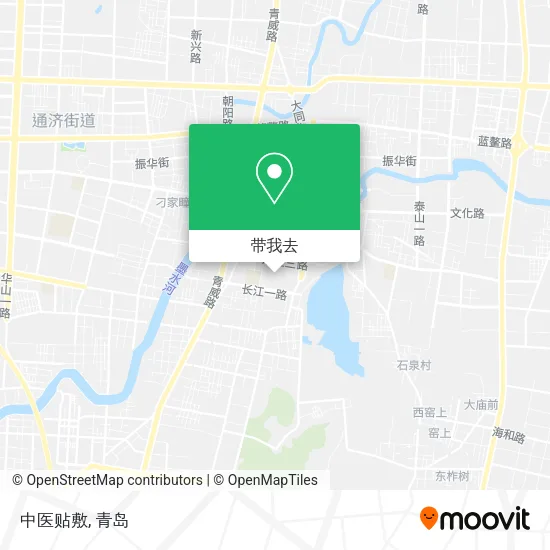 中医贴敷地图