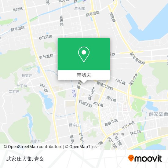 武家庄大集地图