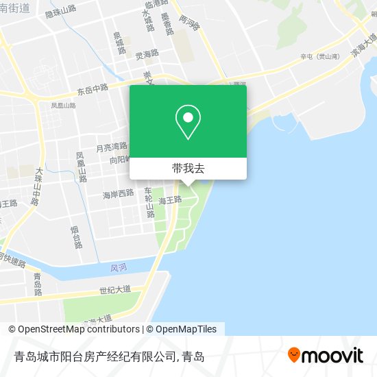 青岛城市阳台房产经纪有限公司地图