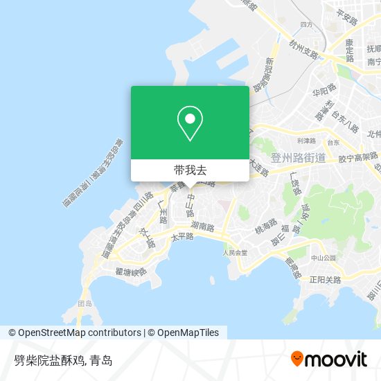 劈柴院盐酥鸡地图