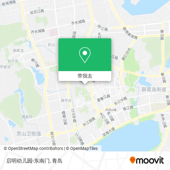 启明幼儿园-东南门地图