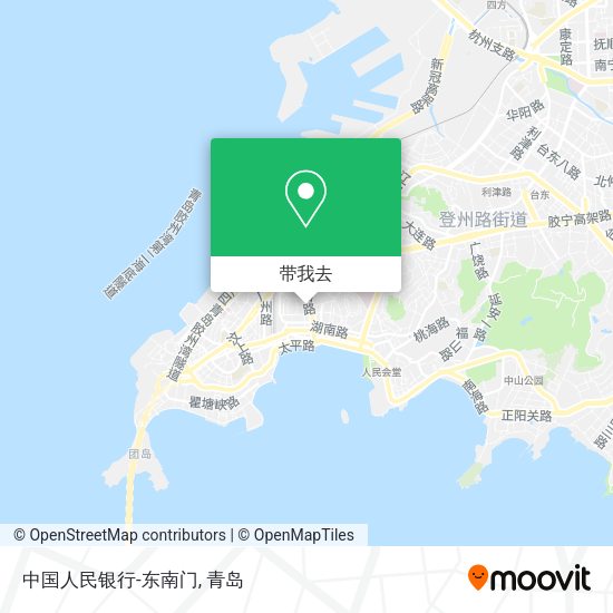 中国人民银行-东南门地图