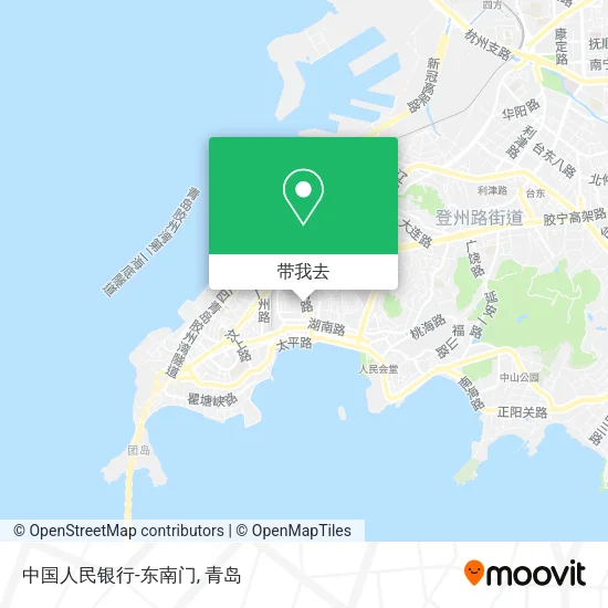 中国人民银行-东南门地图