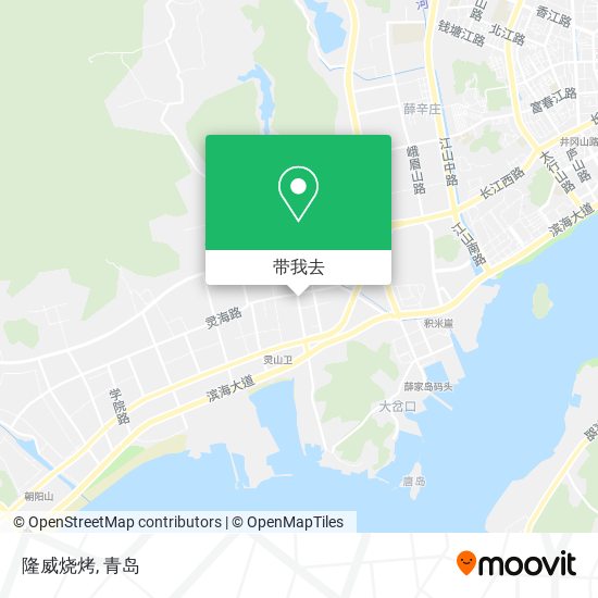 隆威烧烤地图