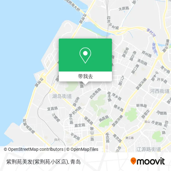 紫荆苑美发(紫荆苑小区店)地图