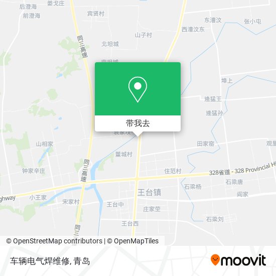 车辆电气焊维修地图