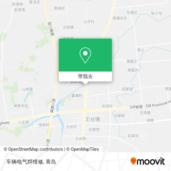车辆电气焊维修地图