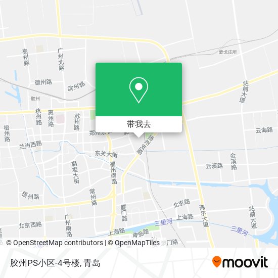 胶州PS小区-4号楼地图