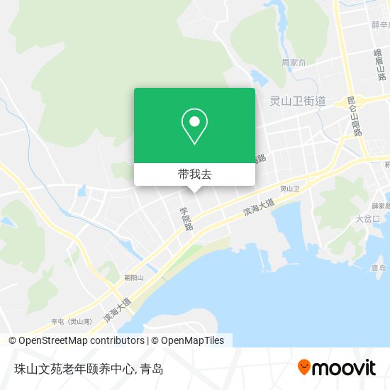 珠山文苑老年颐养中心地图