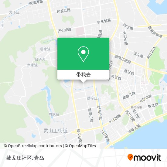 戴戈庄社区地图