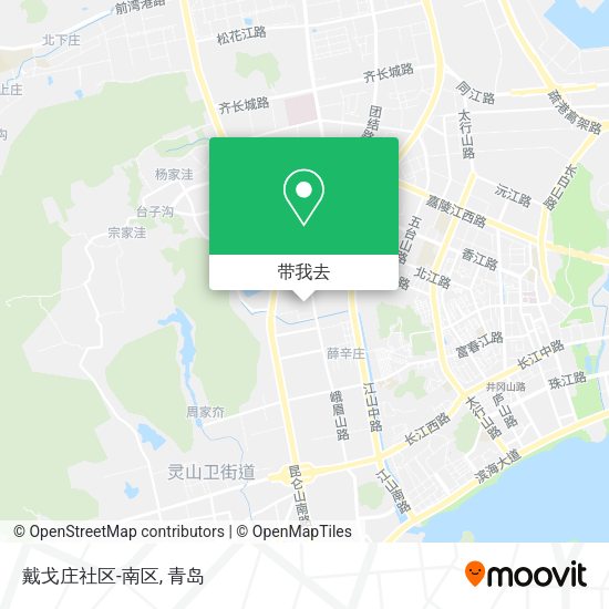 戴戈庄社区-南区地图