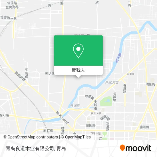 青岛良道木业有限公司地图