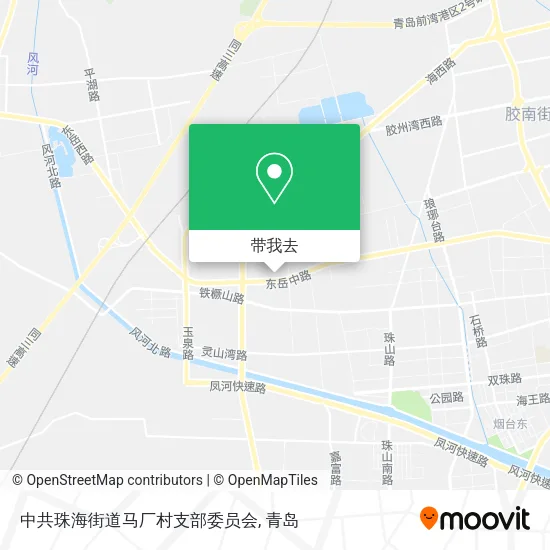 中共珠海街道马厂村支部委员会地图