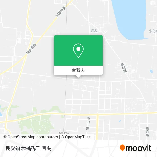 民兴钢木制品厂地图