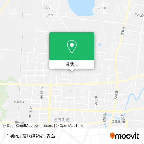 广润PET薄膜经销处地图