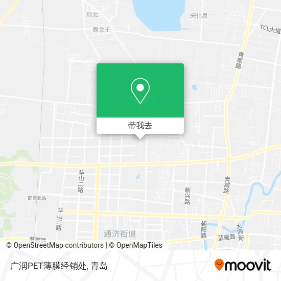 广润PET薄膜经销处地图
