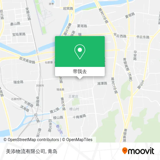 美添物流有限公司地图