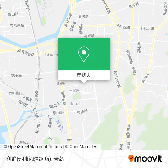 利群便利(湘潭路店)地图