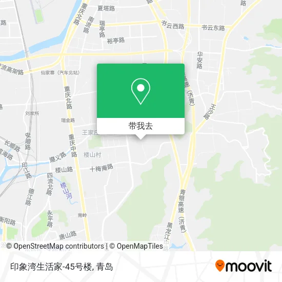 印象湾生活家-45号楼地图