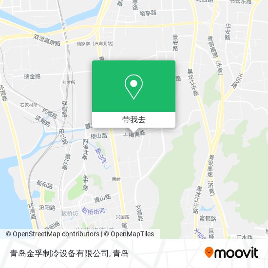 青岛金孚制冷设备有限公司地图